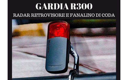 GARDIA R300 - RADAR RETROVISONE E FANALINO DI CODA
