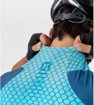 MAGLIA MC R-EV1 - VELOCITY G+ PETROLIO-TURCHESE