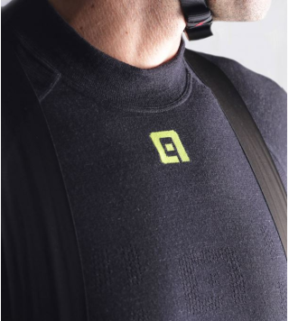 ALE SEAMLESS WOOL INTIMO MANICA LUNGA GRIGIO