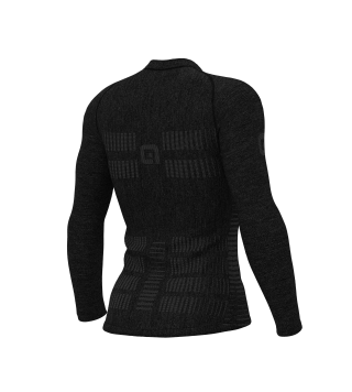 ALE SEAMLESS WOOL INTIMO MANICA LUNGA GRIGIO