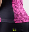 ALE TOP DONNA SOLID TRIANGLE ROSA FLUO