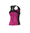 ALE TOP DONNA SOLID TRIANGLE ROSA FLUO