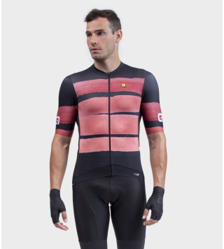 ALE MAGLIA M/C PRS TRACK BORDEAUX