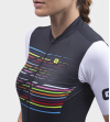 ALE MAGLIA M/C DONNA PRS LOGO NERO