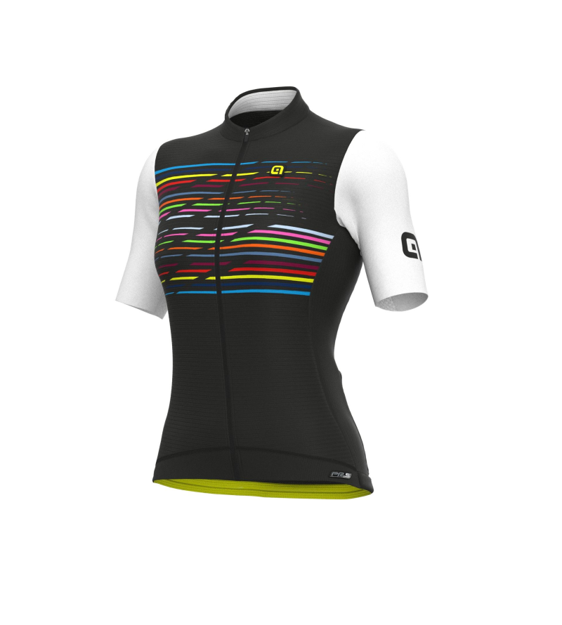 ALE MAGLIA M/C DONNA PRS LOGO NERO
