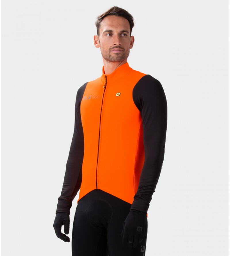 ALE MAGLIA SOLID FONDO 2.0 ARANCIO UOMO