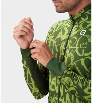 ALE MAGLIA SOLID RIDE VERDE-NERO UOMO