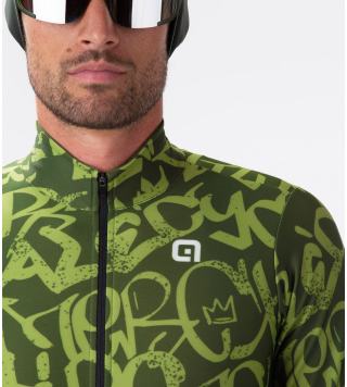 ALE MAGLIA SOLID RIDE VERDE-NERO UOMO