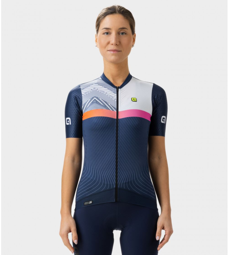 ALE MAGLIA M/C DONNA PR-S ZIG ZAG