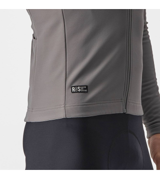 CASTELLI TUTTO NANO ROS JRSY NICKEL GRAY