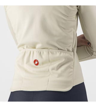 CASTELLI SINERGIA 2 JERSEY FZ CHALK/GREEN TEA