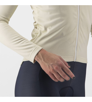 CASTELLI SINERGIA 2 JERSEY FZ CHALK/GREEN TEA