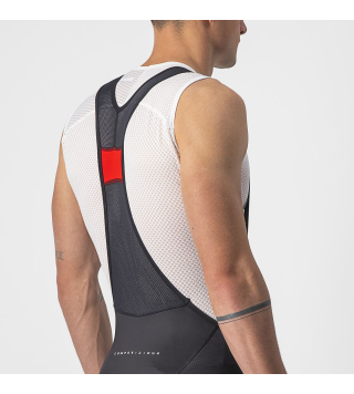 CASTELLI COMPETIZIONE KIT BIB BLACK SILVER GRAY