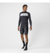 CASTELLI PROLOGO 7 LS JERSEY LIGHT BLACK SILBVER GREY IVORY