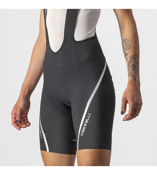CASTELLI VELOCISSIMA 3 BIB BLACK SILVER