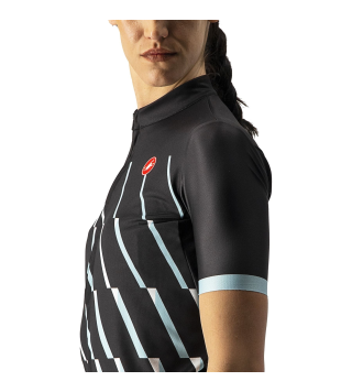 CASTELLI PENDIO JERSEY LIGHT BLACK/SKY LIGHT-WHITE
