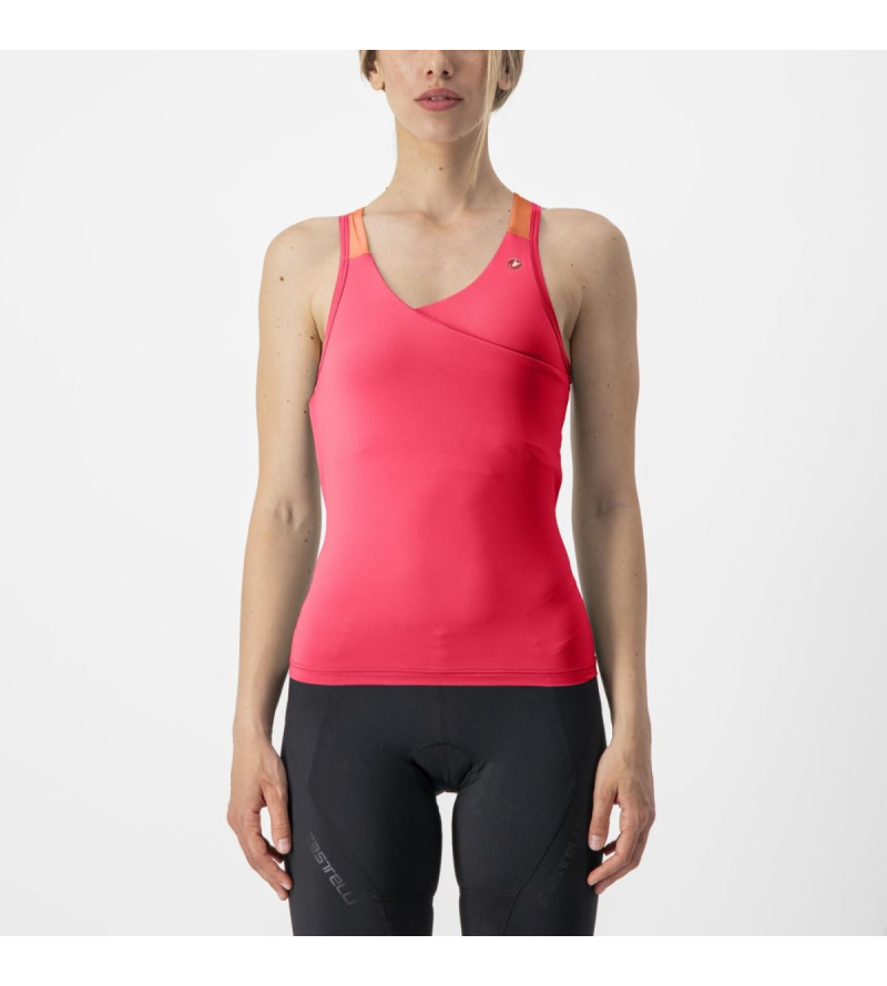 CASTELLI SOLARIS TOP HIBICUS SOFT ORANGE