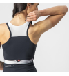 CASTELLI SOLARIS TOP LIGHT BLACK WITHE