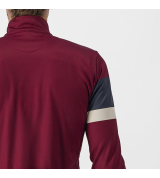 CASTELLI PASSISTA JERSEY BORDEAUX/SAVILE BLUE-CHALK