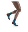 CEPULTRALIGHT SHORT SOCKS W PETROL DARK RED