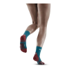 CEPULTRALIGHT SHORT SOCKS W PETROL DARK RED