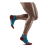 CEP ULTRALIGHT LOW CUT SOCKS PETROL DARK RED
