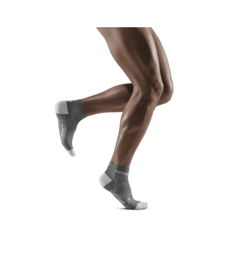 CEP ULTRALIGHT LOW CUT SOCKS GREY LIGHT GREY