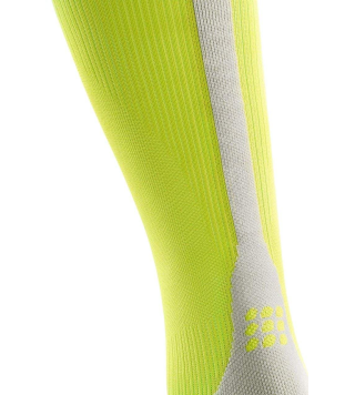 CEP RUN SOCKS 3.0 MEN LIME LIGHT GREY
