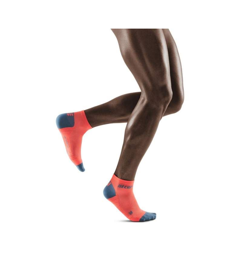 CEP LOW CUT SOCKS MEN CORAL GRAY