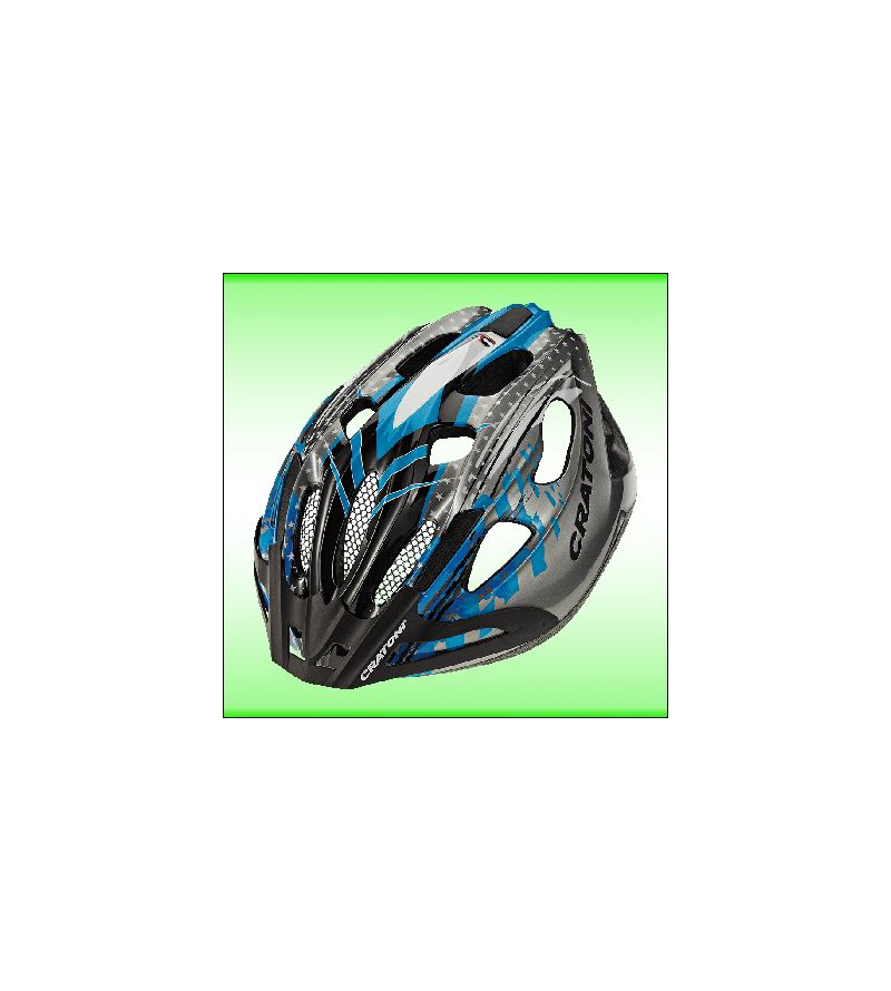 CRATONY CASCO SIRON YOUTH BLACK BLUE GLOSSY