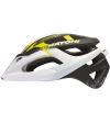 CRATONI CASCO C-HAWK WHITE BLACK LIME RUBBER