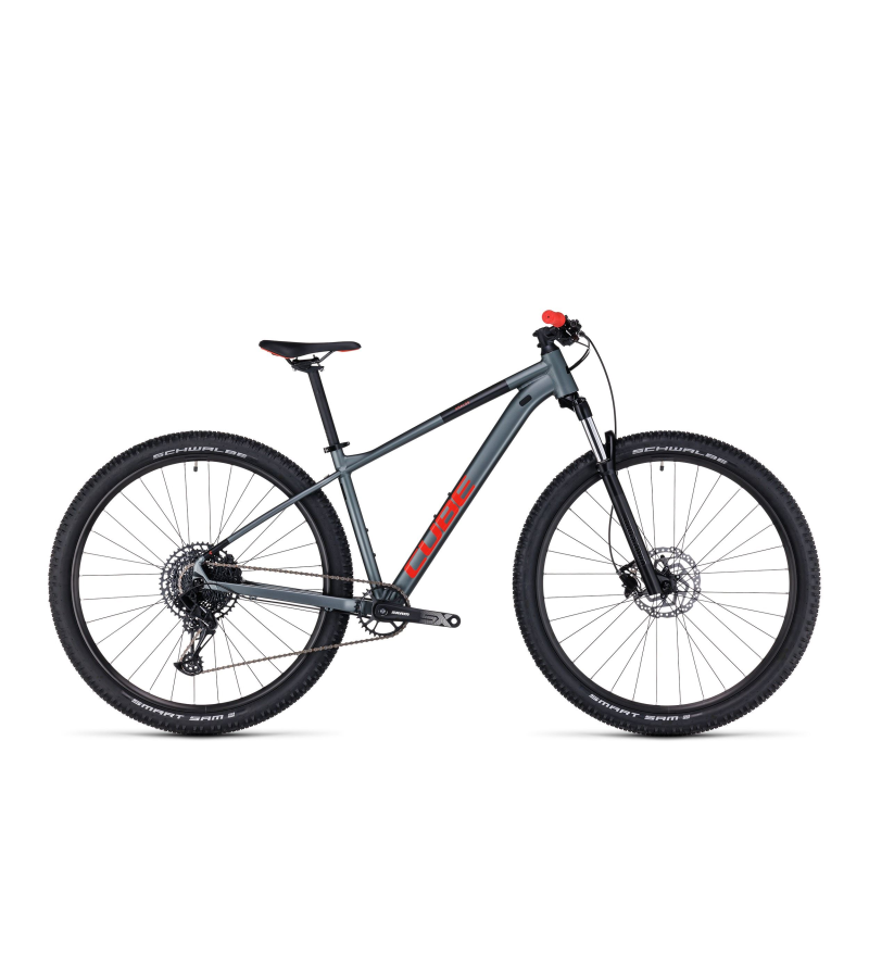 CUBE ANALOG 2023 FLASHGREY' N' RED