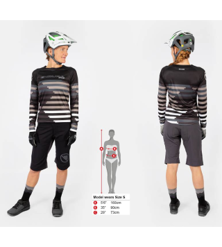 ENDURA MT500 SUPERCRAFT L/S T LIMITED PAPRIKA
