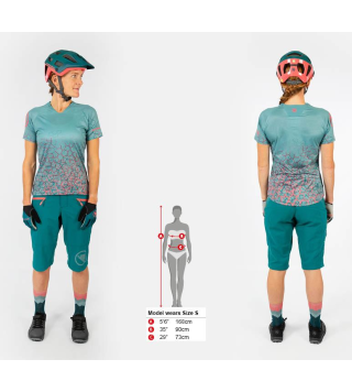 ENDURA SINGLETRACK W PRINT T LIMITED CAYENNE