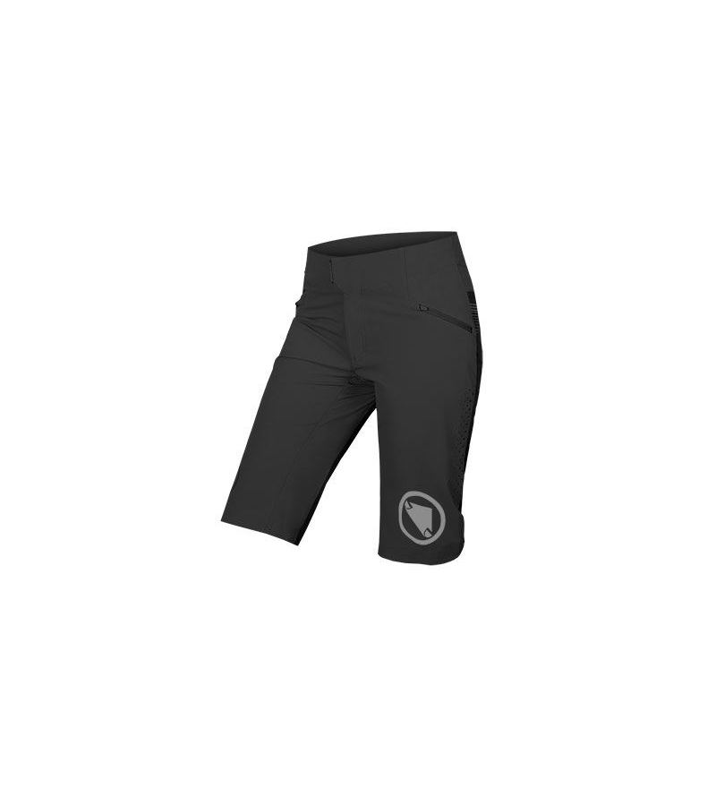 ENDURA W'S S TRACK LITE SHORT FIT BLACK