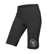 ENDURA W'S S TRACK LITE SHORT FIT BLACK