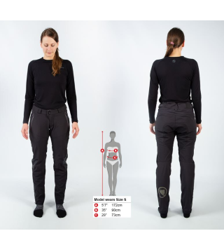ENDURA WM MT500 SPRAY TROUSERS BLACK