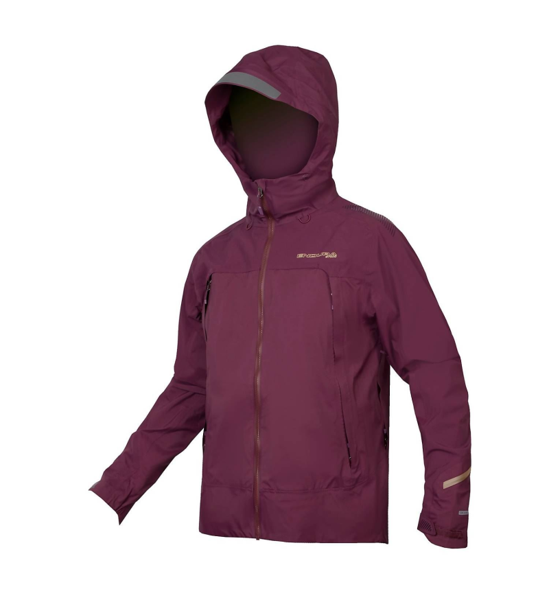 ENDURA MT500 WATERPROOF JKT II AUBERGINE