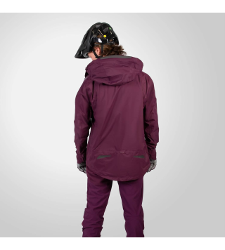 ENDURA MT500 WATERPROOF JKT II AUBERGINE