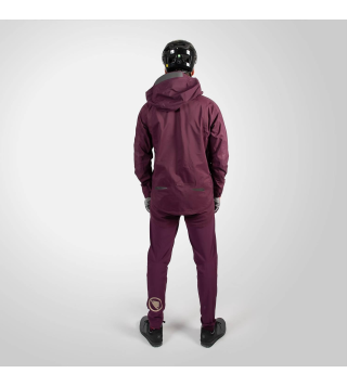 ENDURA MT500 WATERPROOF JKT II AUBERGINE