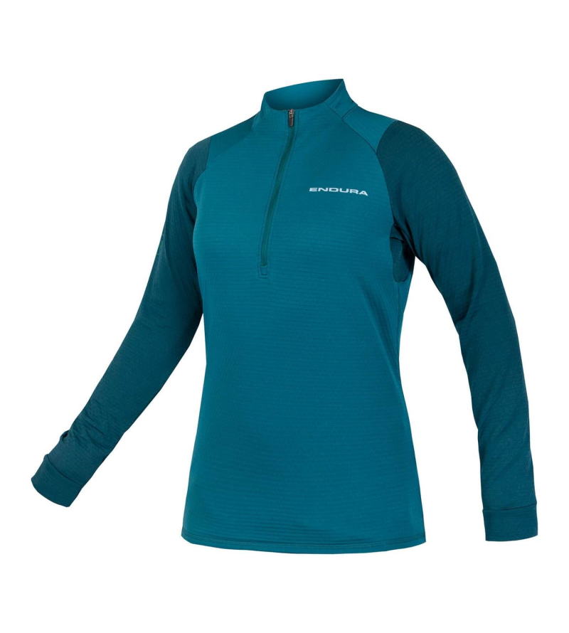 ENDURA WMS SINGLE TRACK FLEECE DEEP TEAL