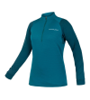 ENDURA WMS SINGLE TRACK FLEECE DEEP TEAL