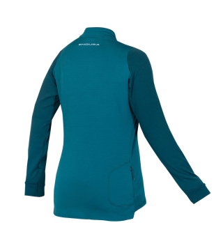 ENDURA WMS SINGLE TRACK FLEECE DEEP TEAL