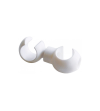 JAGWIRE GANCIO ROTANTE PER CAVI FRENO 4 PZ BIANCO