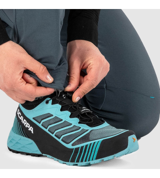 KARPOS FEDERA W PANT DARK SLATE/BLUE ATOLL