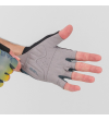KARPOS FEDERIA 1/2 FINGERS GLOVE DARK SLATE NORTH ATLANTIC LEMON