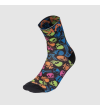 KARPOS GREEN FIRE SOCKS BLACK MULTICOLOR