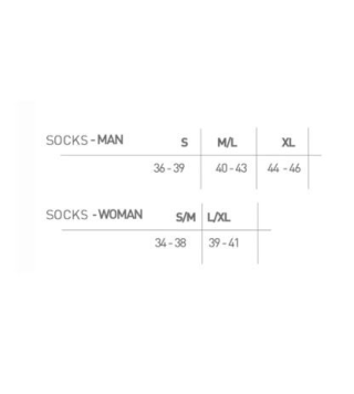 KARPOS GREEN FIRE SOCKS BLACK MULTICOLOR