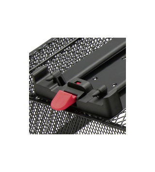CESTO RK POST. "CITYMAX". 24L DIM.30X24.5X41. SISTEMA RACKTIME NERO