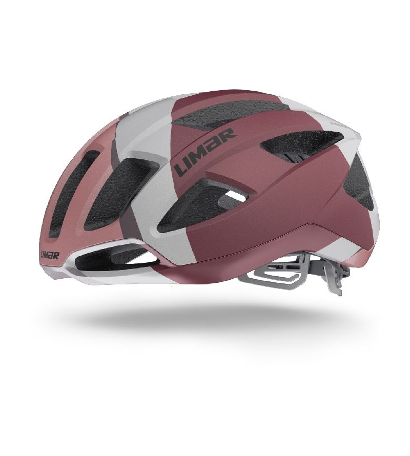 LIMAR CASCO AIR STRATOS 80S GRIGIO OPACO ROSSO BORDEAUX